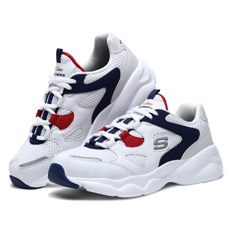 skechers d'lites red